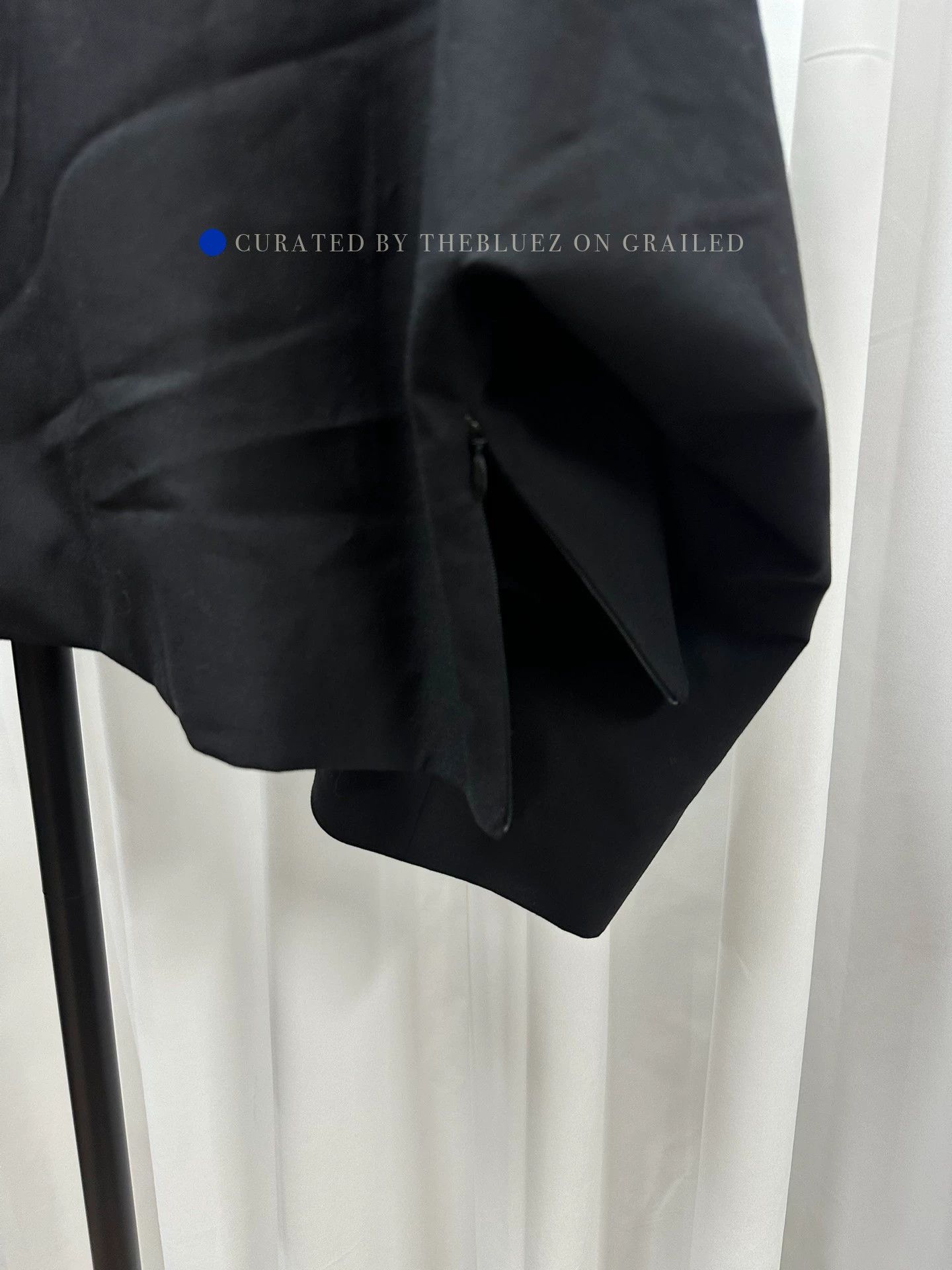 Yohji Yamamoto Wool Blend Oversized Jacket in Black Size US M / EU 48-50 / 2 - 6 Thumbnail