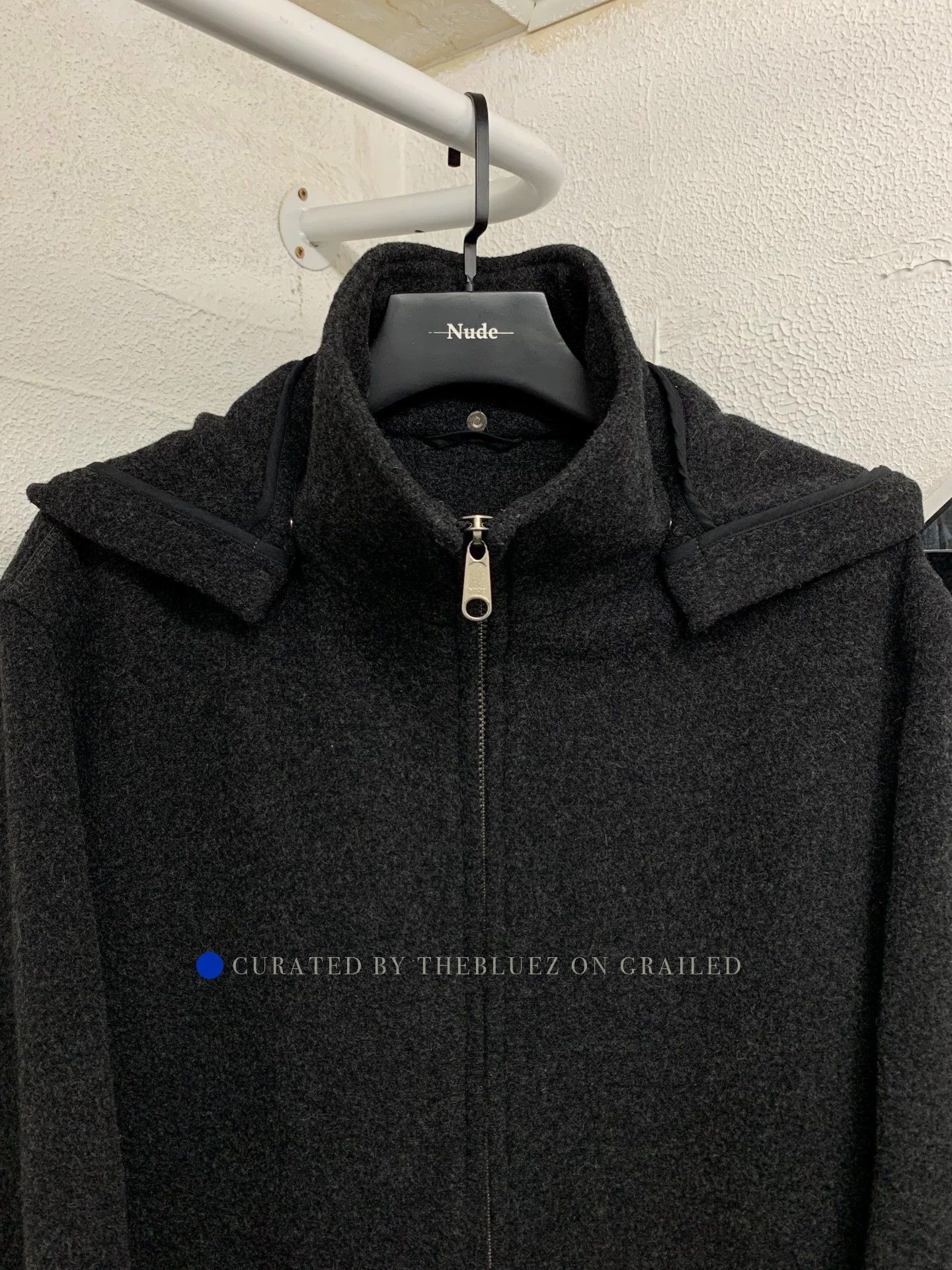 Yohji Yamamoto Lightweight Black Jacket with Detachable Hood Size US M / EU 48-50 / 2 - 4 Thumbnail