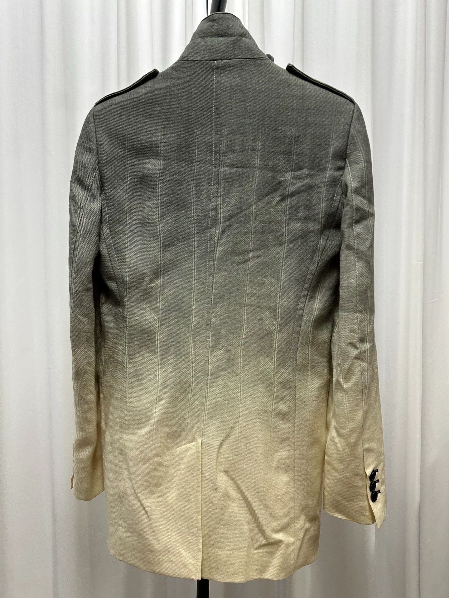 Ann Demeulemeester Unique Virgin Wool Blazer in Multi Size US XS / EU 42 / 0 - 5 Thumbnail