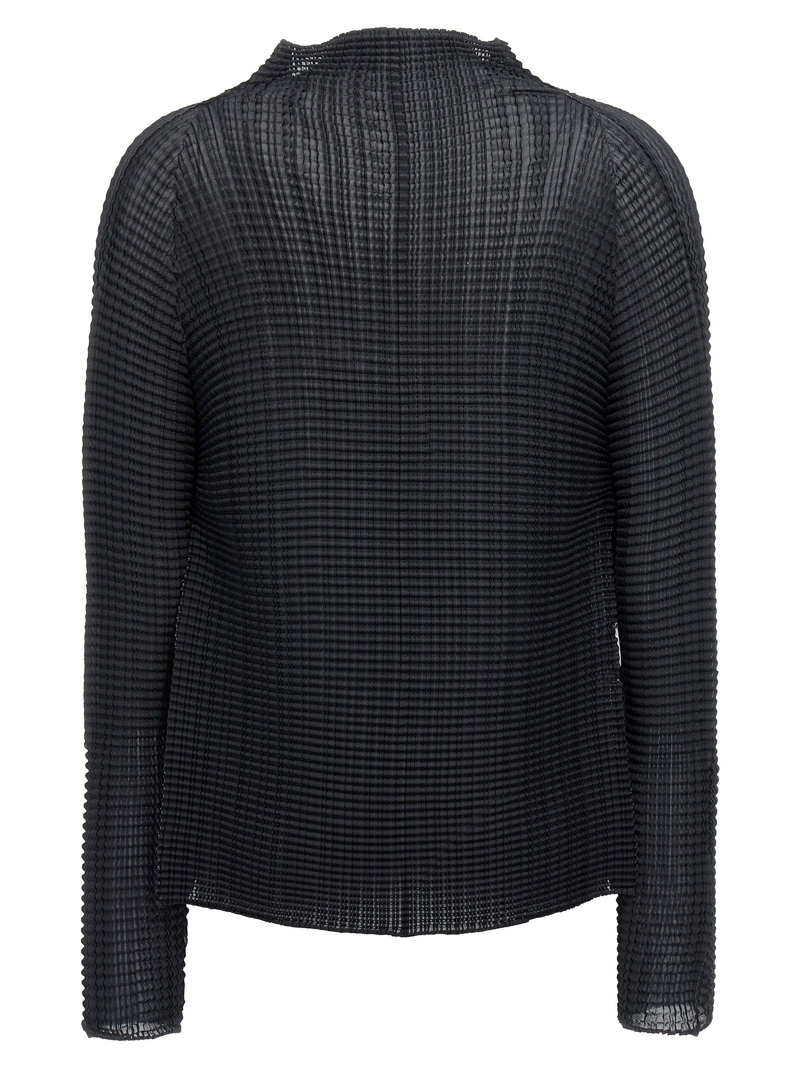 Issey Miyake 'Wooly Pleats' cardigan Size M / US 6-8 / IT 42-44 - 2 Thumbnail