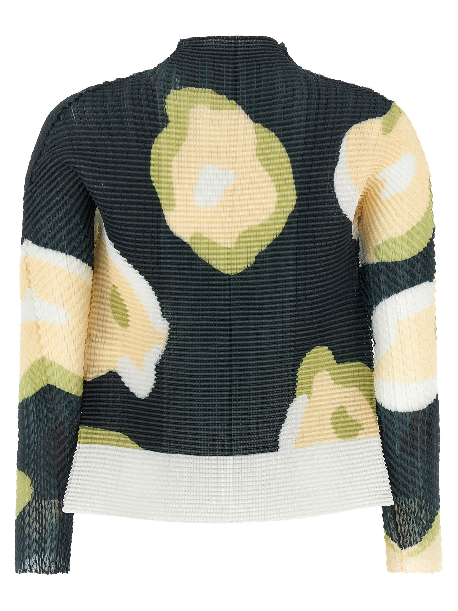 Issey Miyake 'Verve Pleats Top' cardigan Size M / US 6-8 / IT 42-44 - 2 Thumbnail