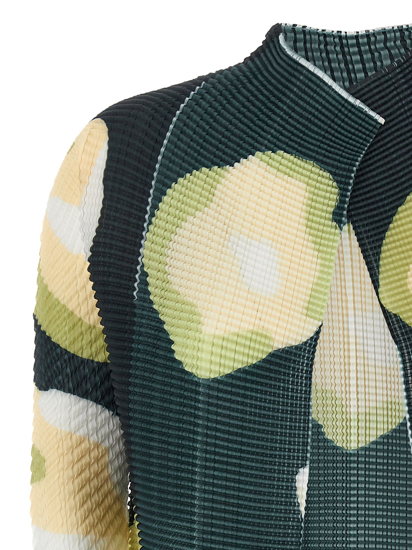 Issey Miyake 'Verve Pleats Top' cardigan Size M / US 6-8 / IT 42-44 - 3 Thumbnail