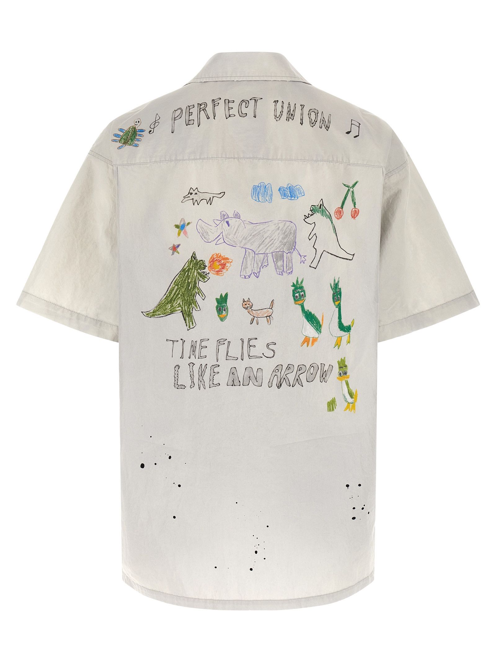 Maison MIHARA YASUHIRO Graffiti print shirt Size US M / EU 48-50 / 2 - 2 Thumbnail