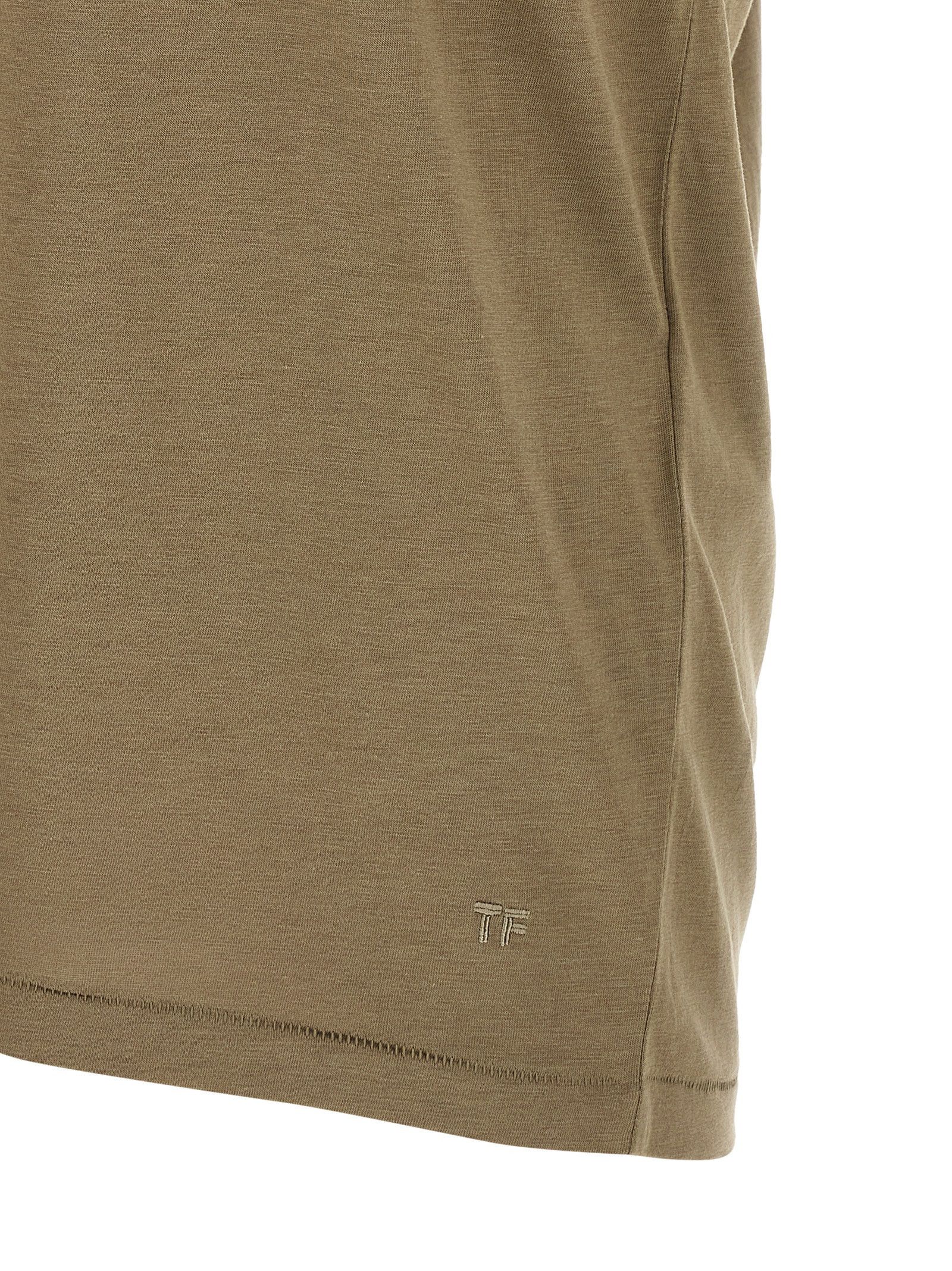 Tom Ford Logo embroidery t-shirt Size US L / EU 52-54 / 3 - 4 Thumbnail