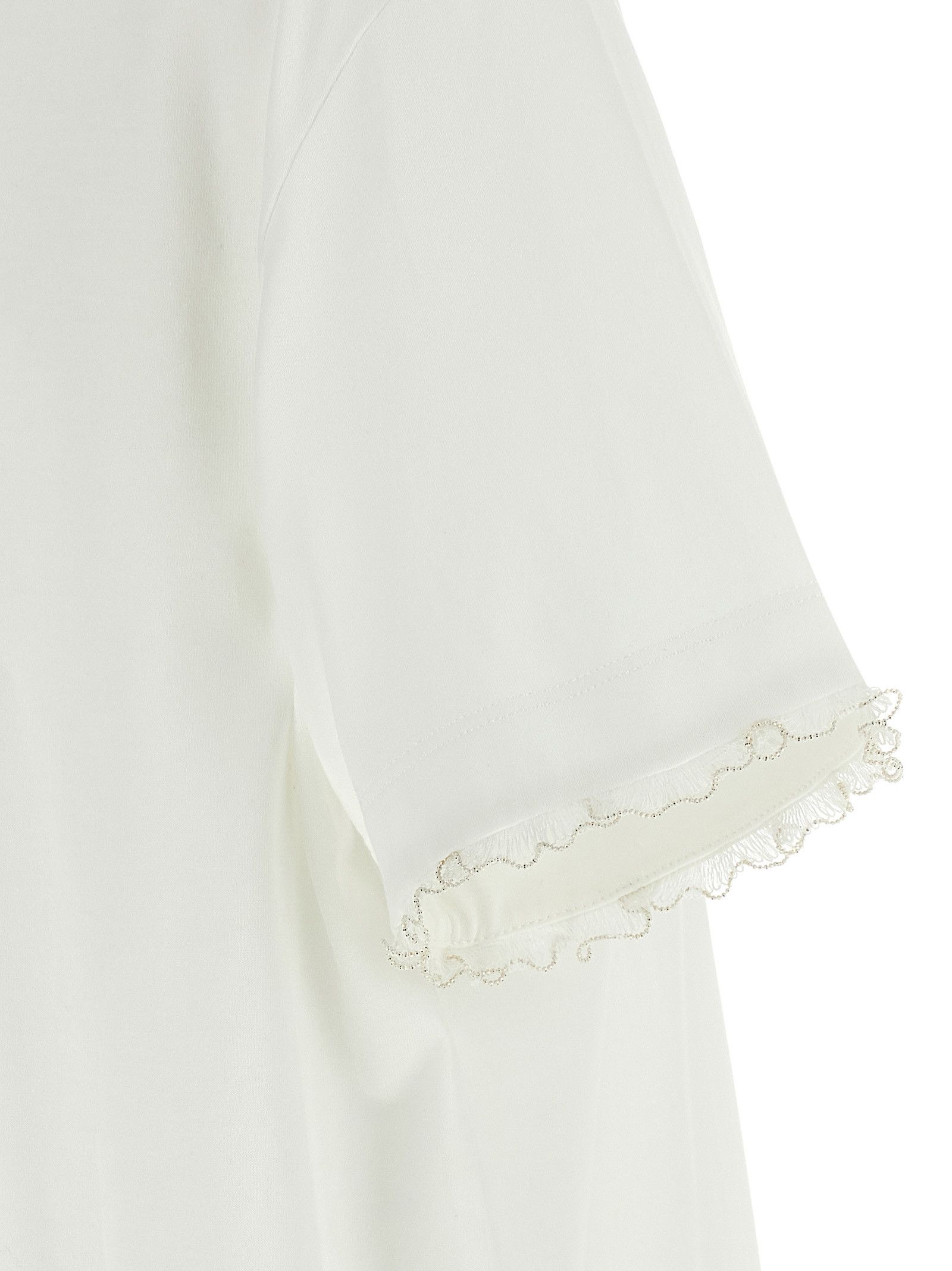 Fabiana Filippi Embroidery t-shirt Size M / US 6-8 / IT 42-44 - 4 Thumbnail