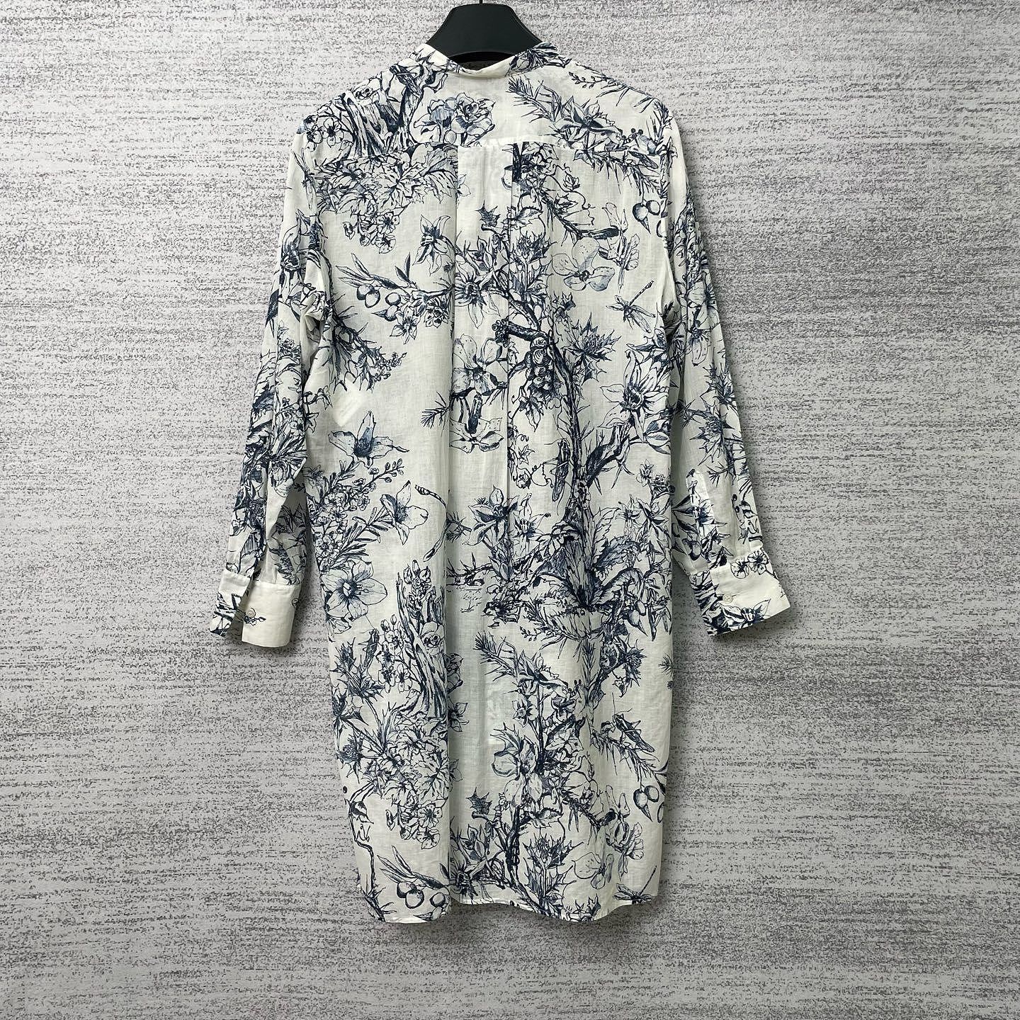 Dior Dior Toile de Jouy Floral Button Up Shirt Size 34 Size XS / US 0-2 / IT 36-38 - 2 Thumbnail