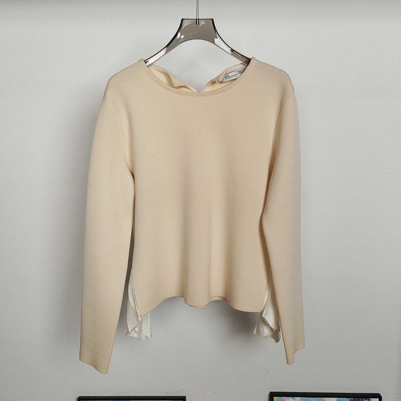 Dior Dior Pleated Knit Sweater Size FR 40 Size M / US 6-8 / IT 42-44 - 5 Thumbnail