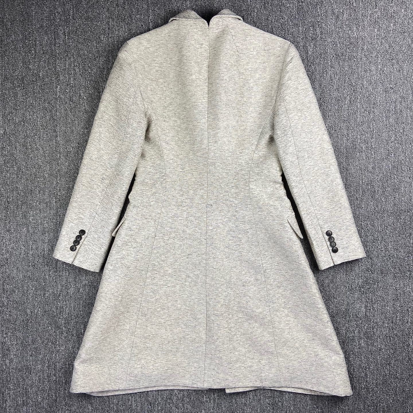 Dior Christian Dior Silk Wool Blend Single Breasted Coat Size 42 Size M / US 6-8 / IT 42-44 - 2 Thumbnail