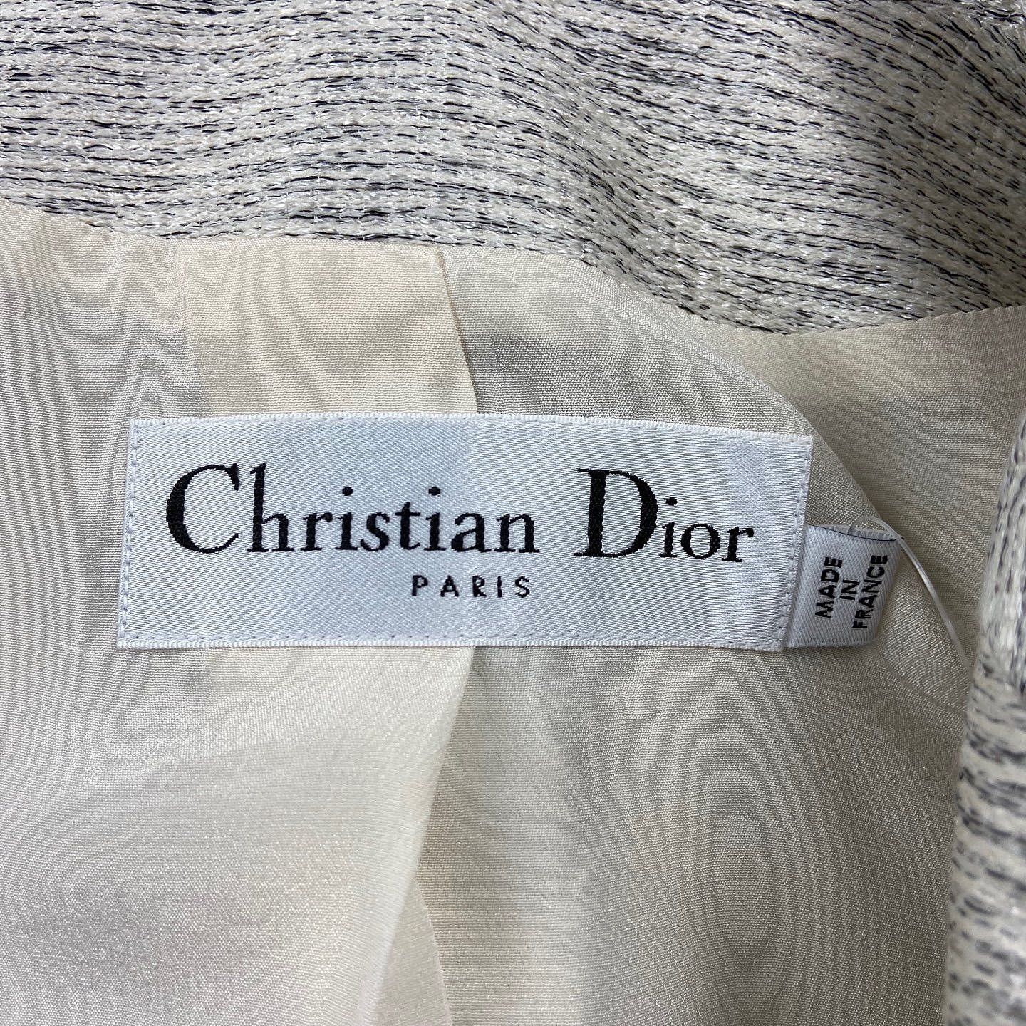 Dior Christian Dior Silk Wool Blend Single Breasted Coat Size 42 Size M / US 6-8 / IT 42-44 - 3 Thumbnail