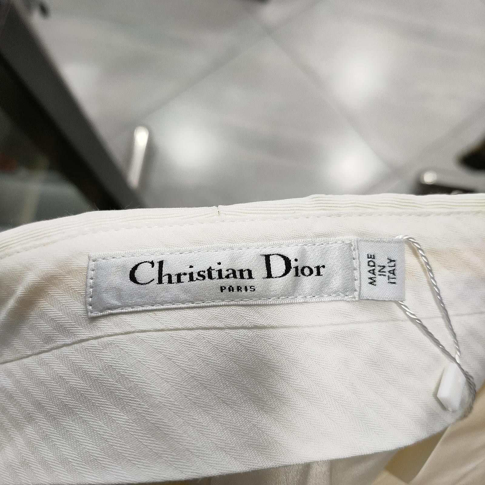 Dior Christian Dior Silk Blend Shorts Size US 6 Size 27" / US 4 / IT 40 - 3 Thumbnail