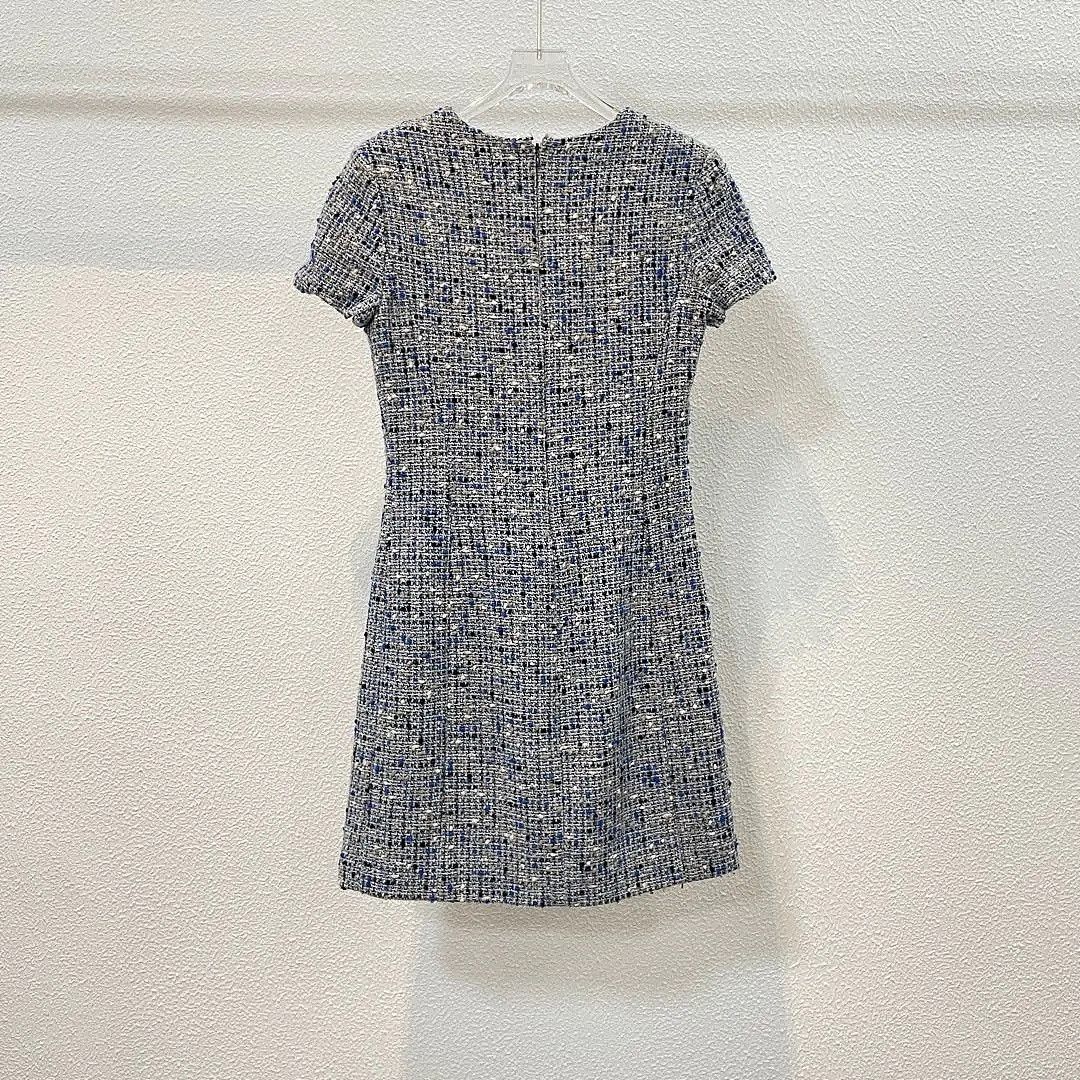 Dior Dior Tweed Mini Dress Size 36 Size XS / US 0-2 / IT 36-38 - 2 Thumbnail