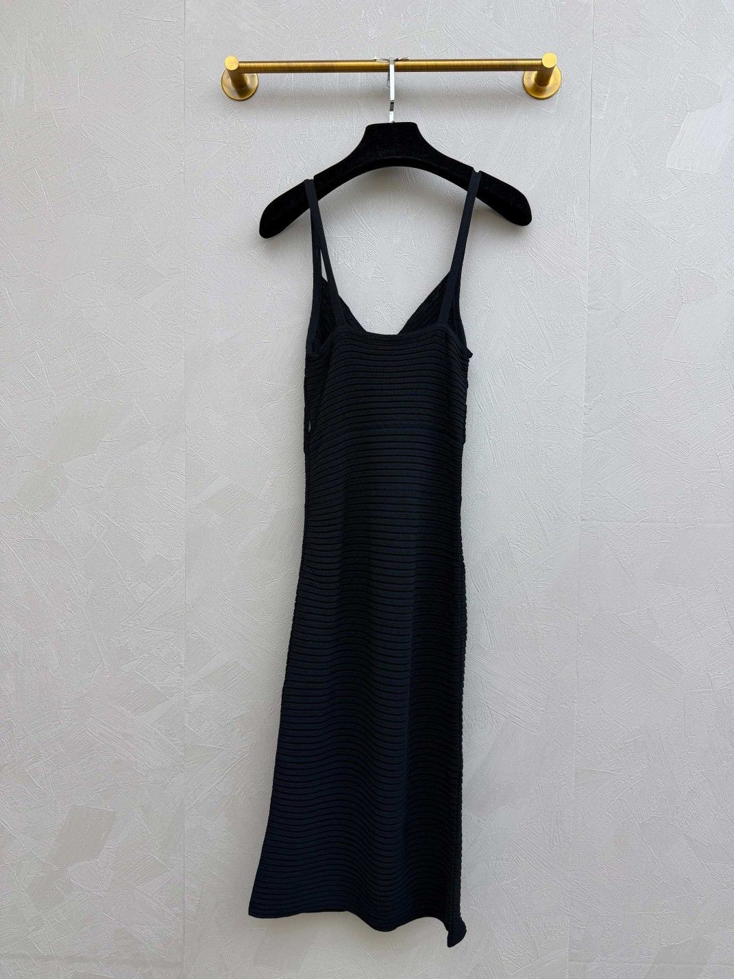 Dior Christian Dior Ribbed Knit Camisole Dress Size FR 36 Size XS / US 0-2 / IT 36-38 - 2 Thumbnail