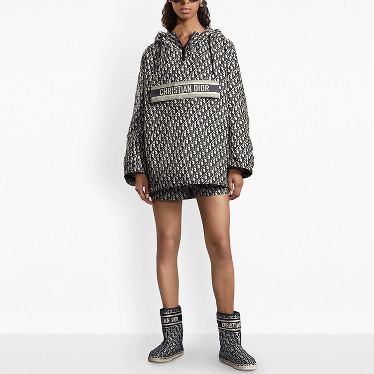 Dior Dior Oblique Hooded Anorak Size XS Size XS / US 0-2 / IT 36-38 - 8 Thumbnail