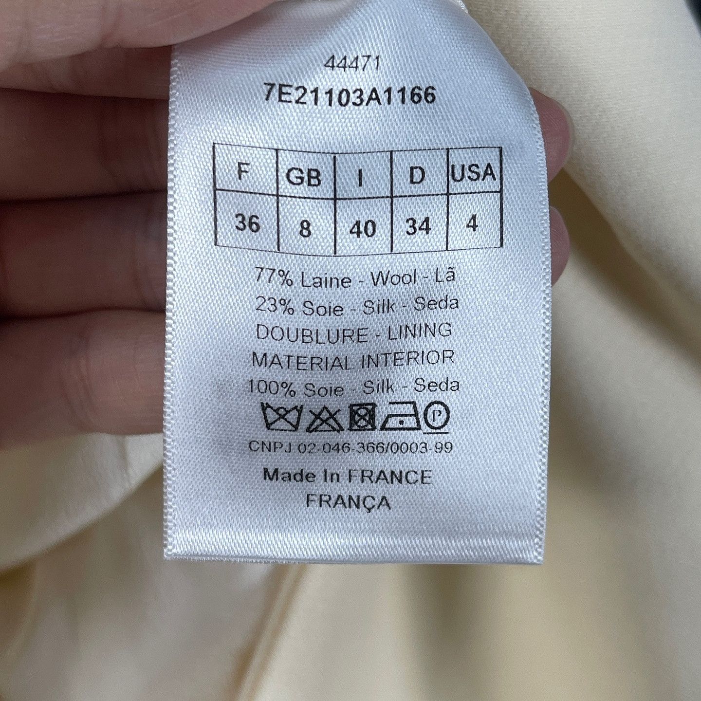 Dior Dior Sleeveless Wool Silk Dress Size 36 Size XS / US 0-2 / IT 36-38 - 4 Thumbnail