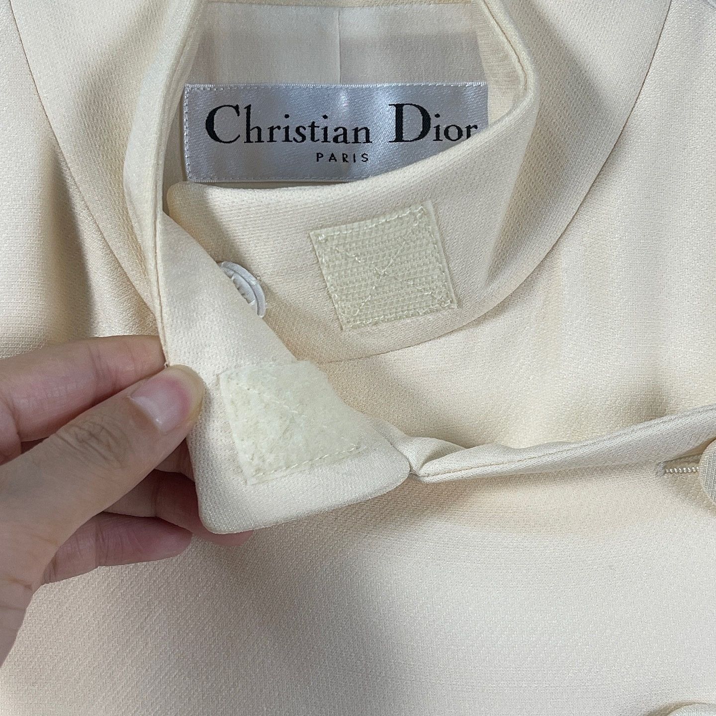 Dior Dior Sleeveless Wool Silk Dress Size 36 Size XS / US 0-2 / IT 36-38 - 8 Thumbnail