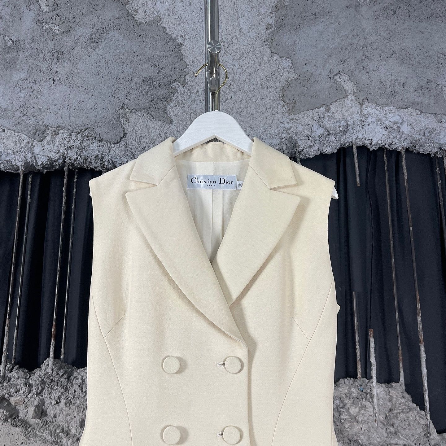 Dior Christian Dior Sleeveless Blazer Vest Size 36 Size XS / US 0-2 / IT 36-38 - 5 Thumbnail