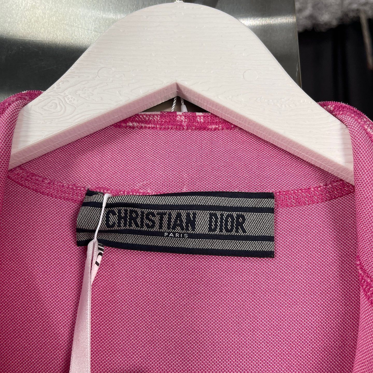 Dior Christian Dior Pink Oblique Mini Dress Size FR 34 Size XS / US 0-2 / IT 36-38 - 3 Thumbnail