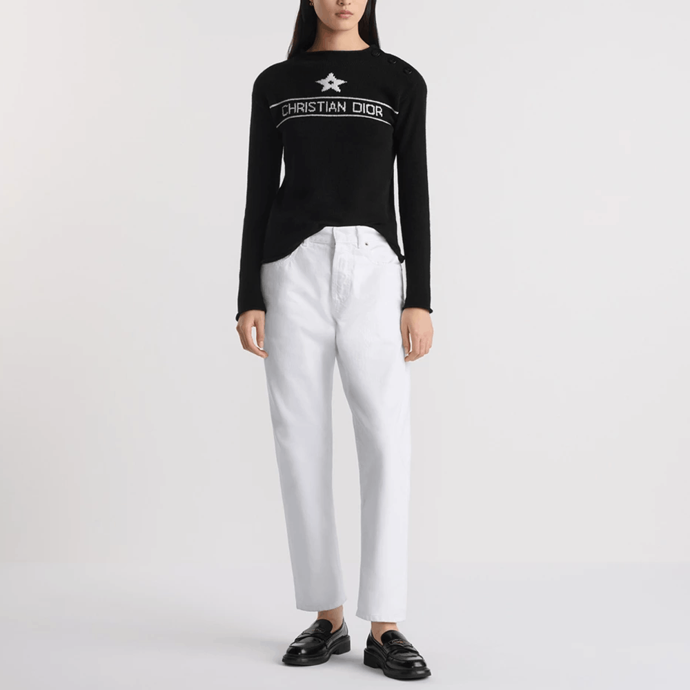 Dior Christian Dior Star Logo Cashmere Sweater Size 36 Size XS / US 0-2 / IT 36-38 - 6 Thumbnail