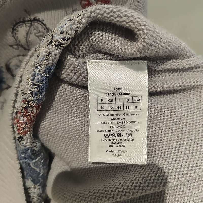 Dior Dior Jardin Magique Embroidered Sweater FR 40 Size M / US 6-8 / IT 42-44 - 4 Thumbnail