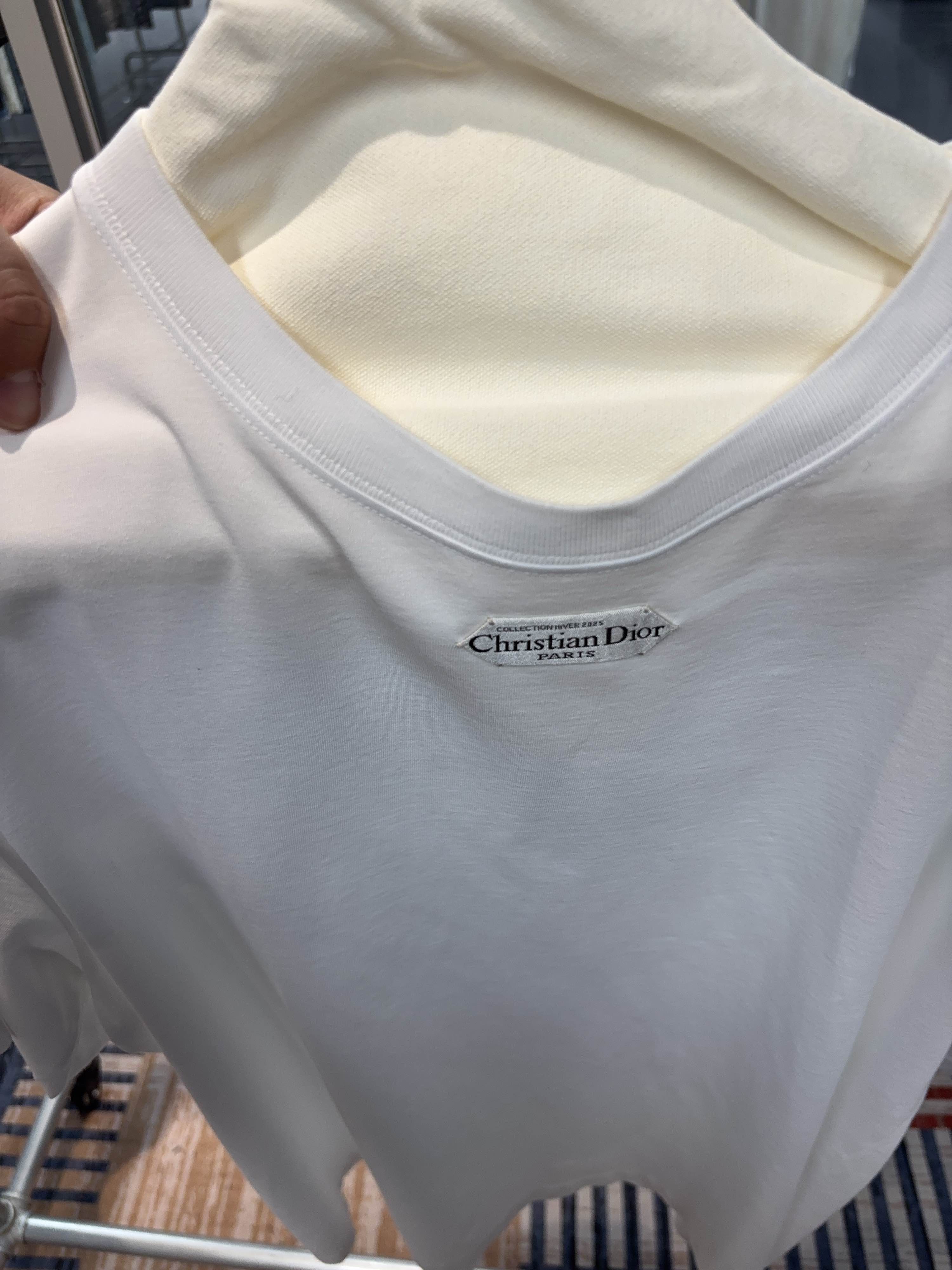 Dior Dior Essentials Cotton T-Shirt Size XXL Size US XXL / EU 58 / 5 - 7 Thumbnail