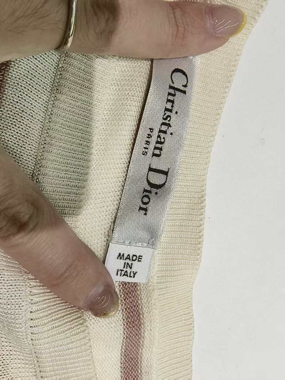 Dior Dior Striped J'Adior Monaco Sweater Size XS Size XS / US 0-2 / IT 36-38 - 3 Thumbnail