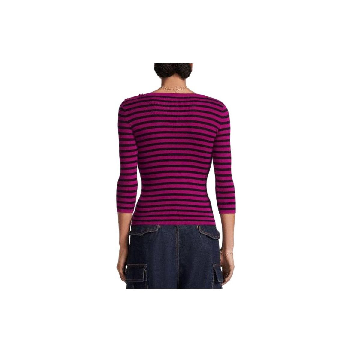 Dior Dior Striped Logo Knit Sweater Size 36 Size XS / US 0-2 / IT 36-38 - 8 Thumbnail