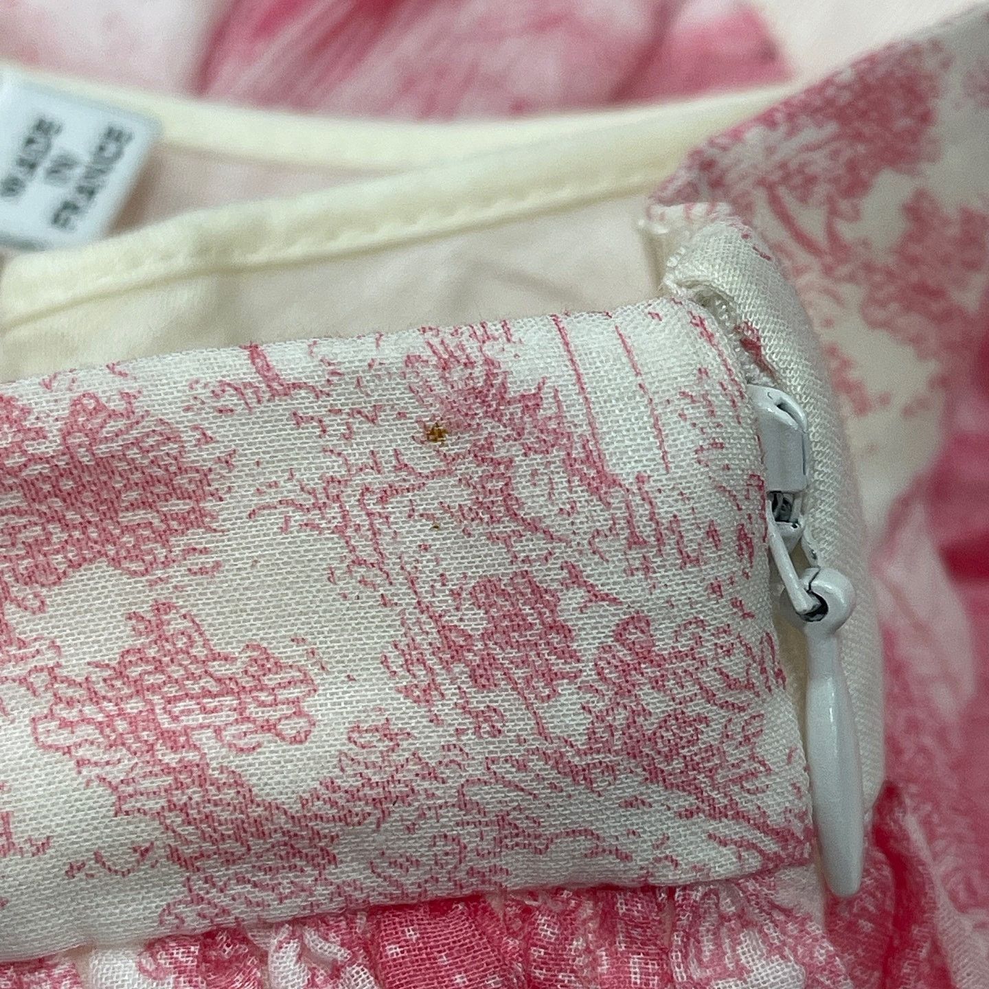 Dior Dior Pink Toile de Jouy Midi Skirt Size 36 Size 26" / US 2 / IT 38 - 7 Thumbnail
