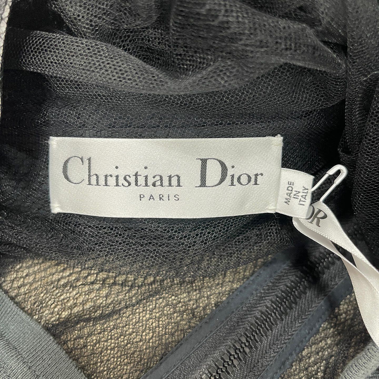Dior Dior Mesh Bomber Jacket Size 34 Size XS / US 0-2 / IT 36-38 - 3 Thumbnail