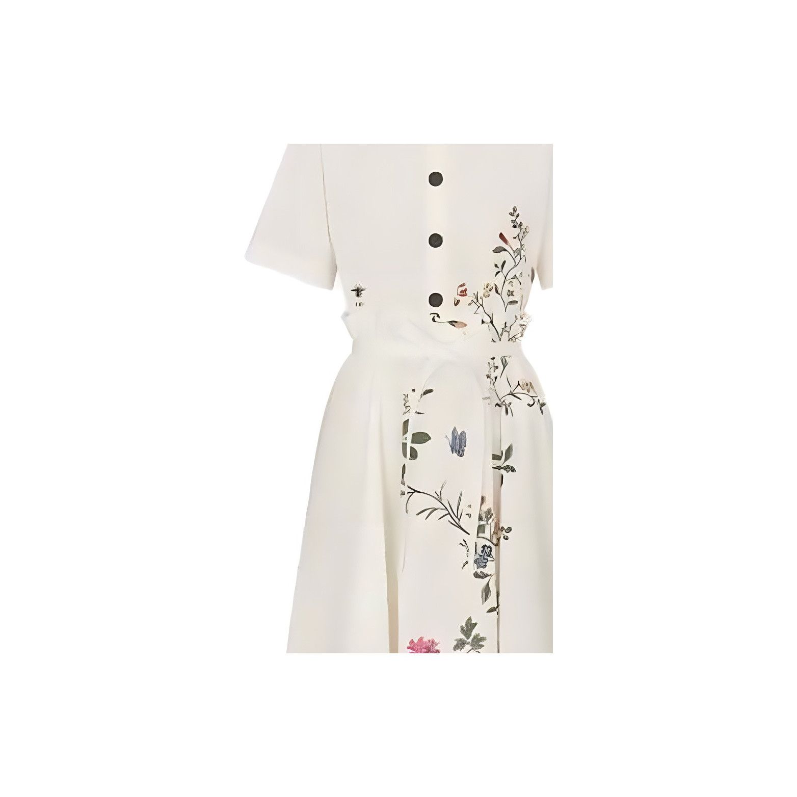 Dior Dior Floral Embroidery Midi Dress Size 36 Size XS / US 0-2 / IT 36-38 - 11 Thumbnail
