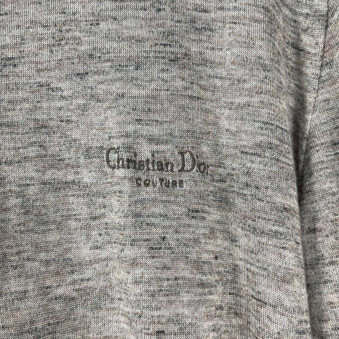 Dior Dior Christian Dior Couture Long Sleeve Sweater Size L Size US L / EU 52-54 / 3 - 7 Thumbnail