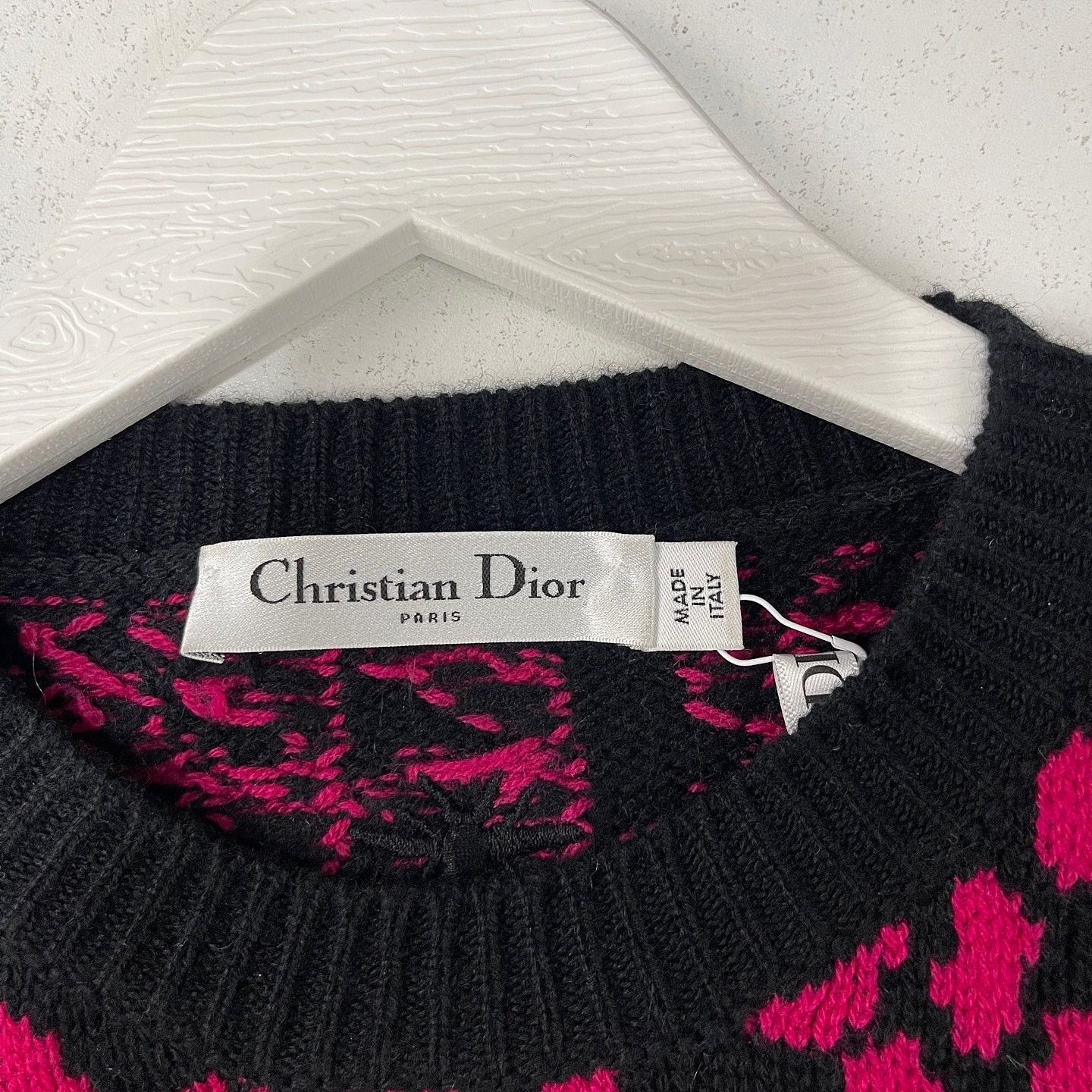 Dior Dior Leopard Print Cashmere Knit Top Size 36 Size XS / US 0-2 / IT 36-38 - 3 Thumbnail