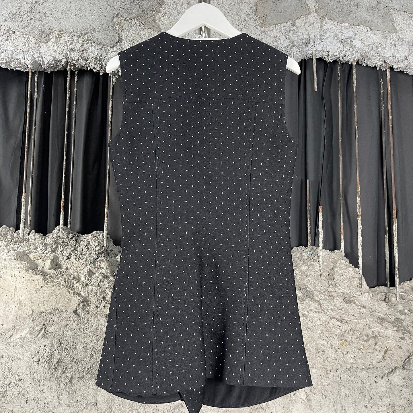 Dior Christian Dior Polka Dot Vest Size 36 Size XS / US 0-2 / IT 36-38 - 2 Thumbnail