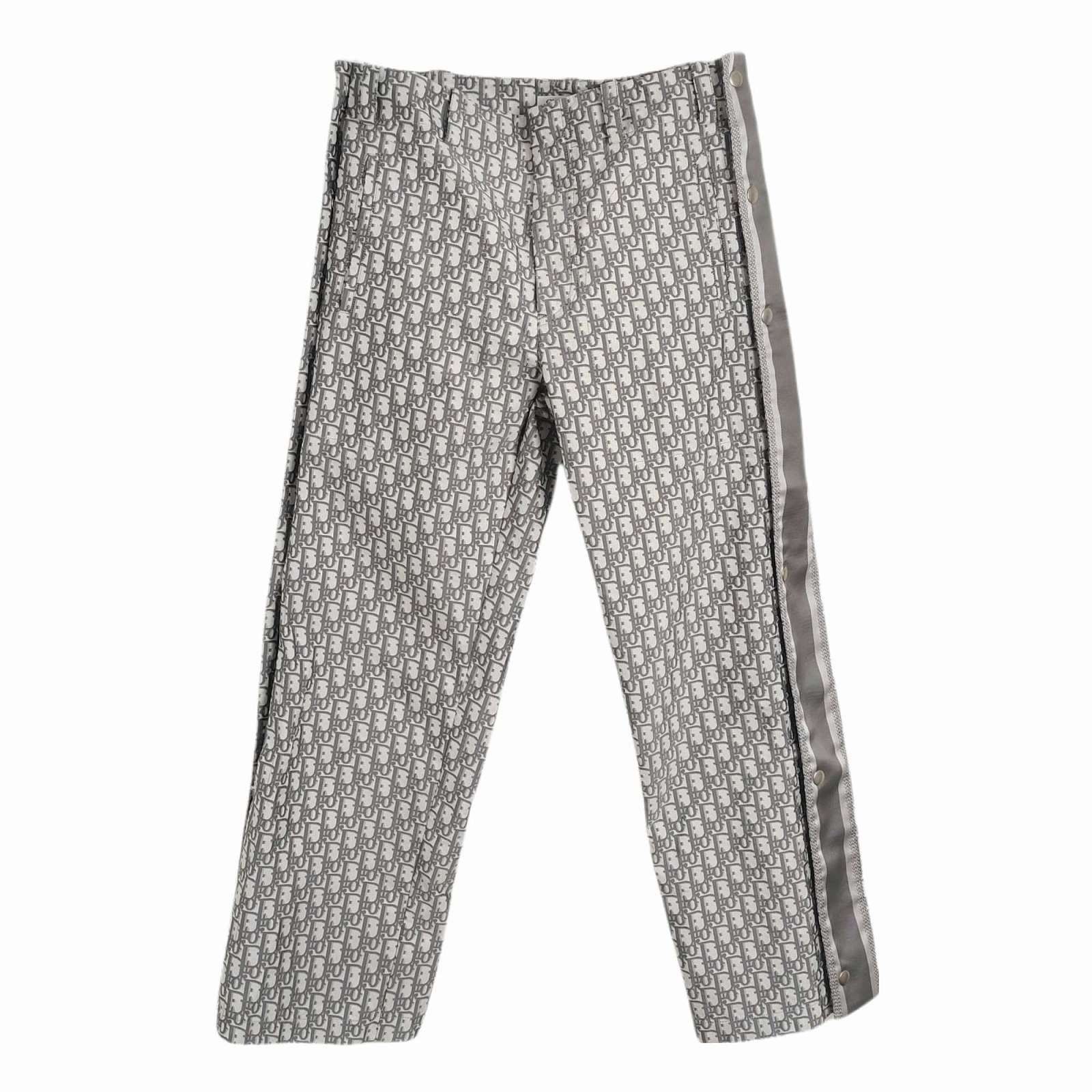 Dior Dior Oblique Logo Pants Size 36 Size 26" / US 2 / IT 38 - 2 Thumbnail