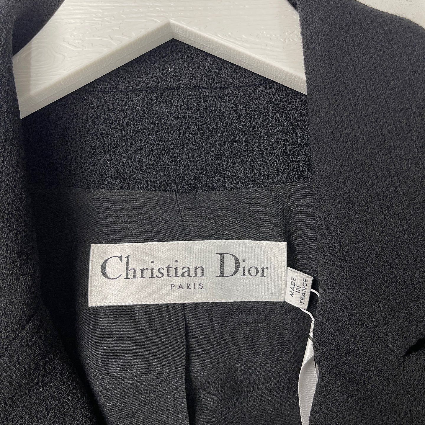 Dior Christian Dior Pleated Hem Coat Size 36 Size XS / US 0-2 / IT 36-38 - 3 Thumbnail