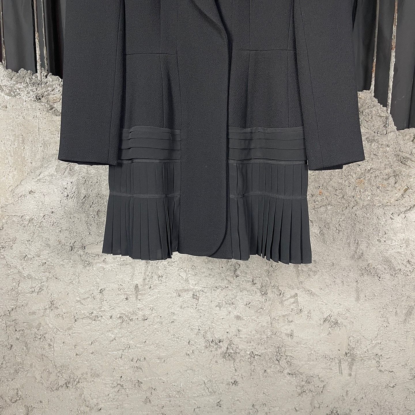 Dior Christian Dior Pleated Hem Coat Size 36 Size XS / US 0-2 / IT 36-38 - 6 Thumbnail