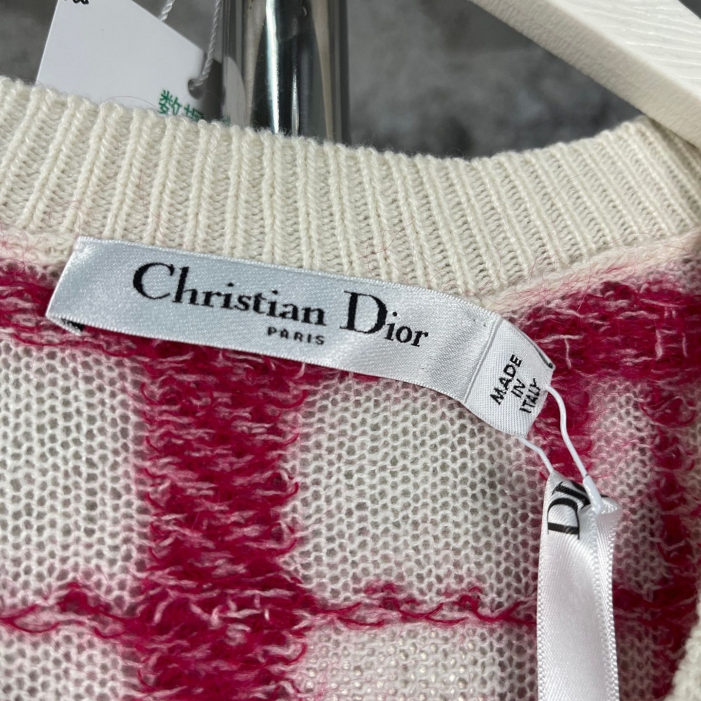 Dior Dior Plaid Cardigan Size 34 Size XS / US 0-2 / IT 36-38 - 3 Thumbnail