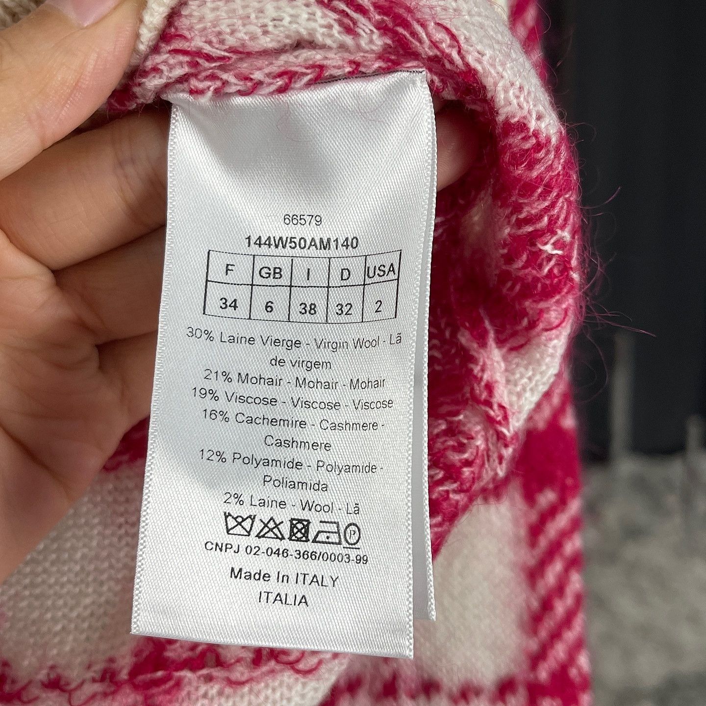 Dior Dior Plaid Cardigan Size 34 Size XS / US 0-2 / IT 36-38 - 4 Thumbnail