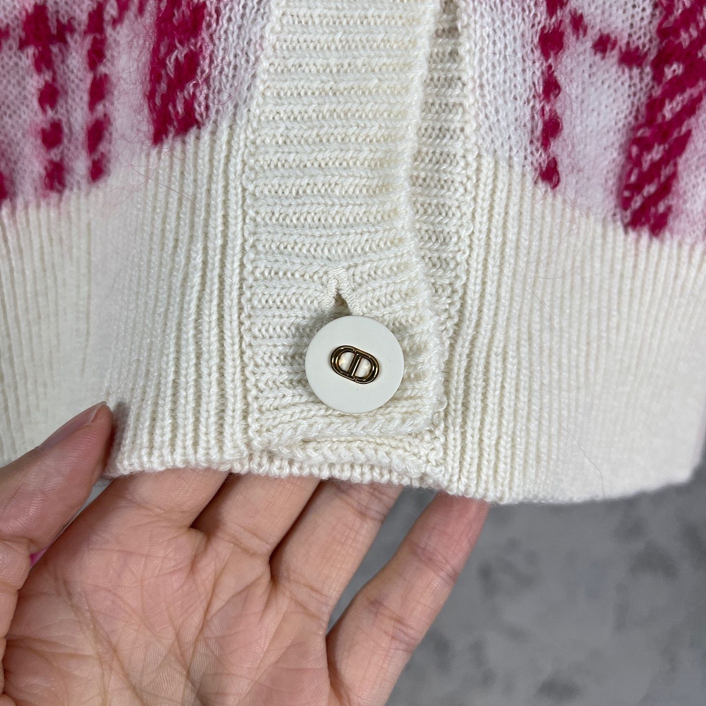 Dior Dior Plaid Cardigan Size 34 Size XS / US 0-2 / IT 36-38 - 7 Thumbnail