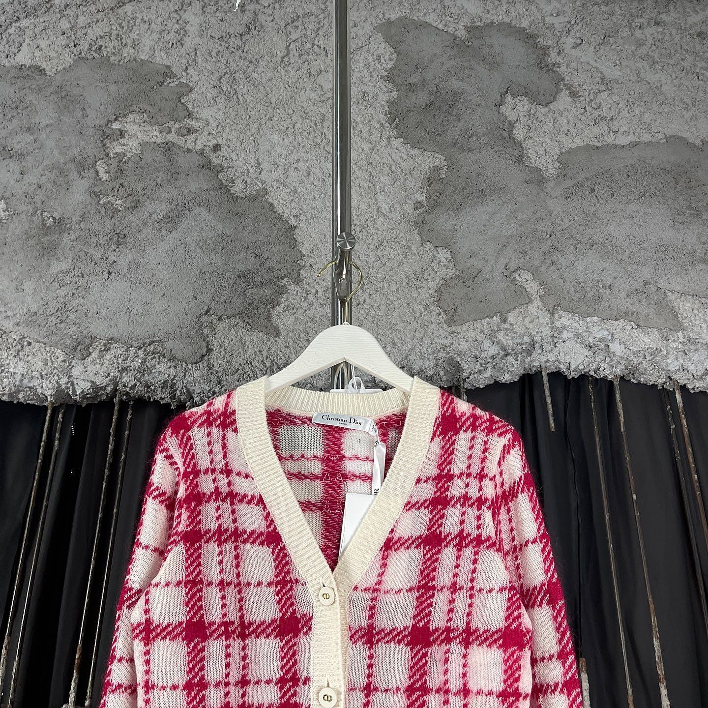Dior Dior Plaid Cardigan Size 34 Size XS / US 0-2 / IT 36-38 - 6 Thumbnail