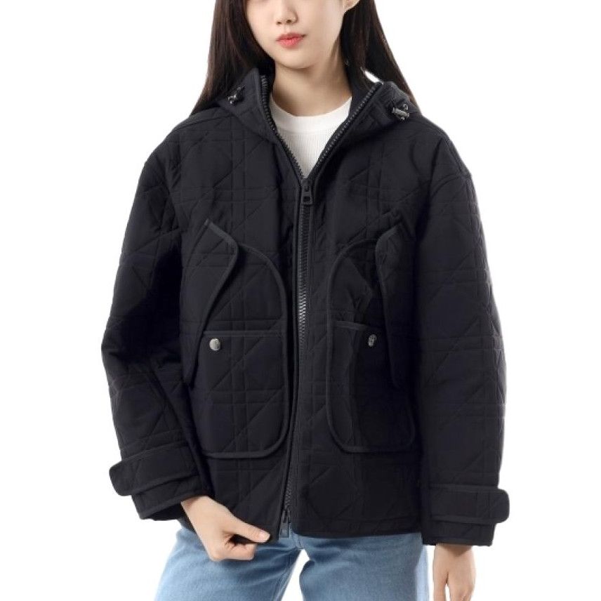 Dior Dior Cannage Quilted Hooded Jacket Size 36 Size XS / US 0-2 / IT 36-38 - 6 Thumbnail