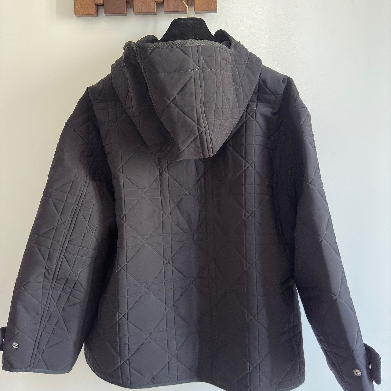 Dior Dior Cannage Quilted Hooded Jacket Size 36 Size XS / US 0-2 / IT 36-38 - 2 Thumbnail