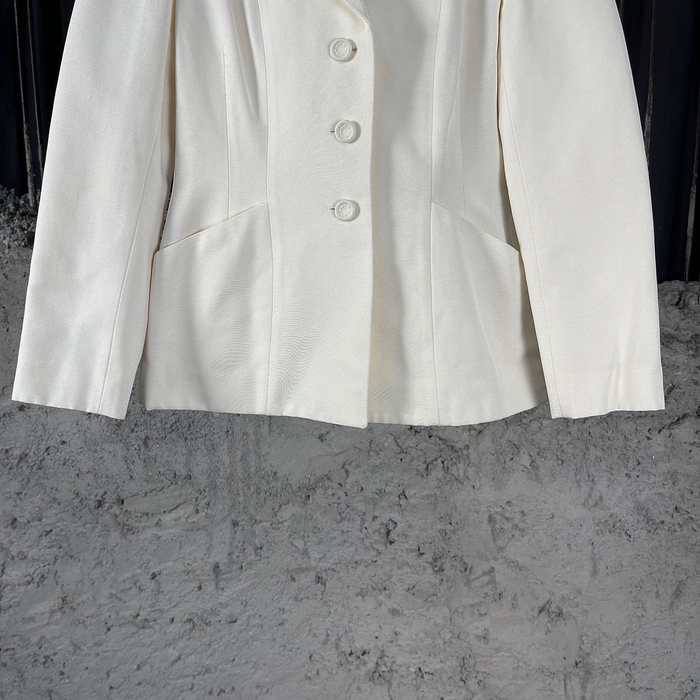 Dior Dior Silk Blend Button Up Blazer Size 36 Size XS / US 0-2 / IT 36-38 - 6 Thumbnail
