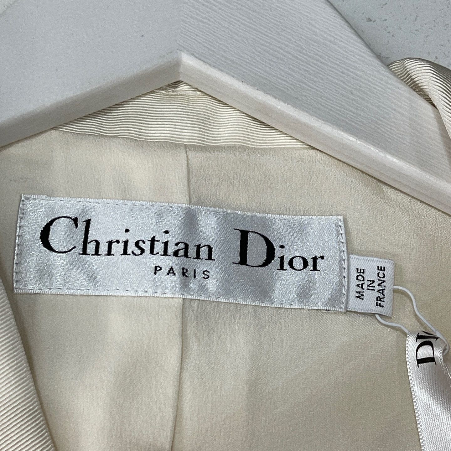 Dior Dior Silk Blend Button Up Blazer Size 36 Size XS / US 0-2 / IT 36-38 - 3 Thumbnail
