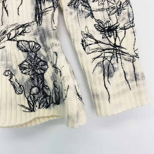 Dior Dior Embroidered Cashmere Sweater Size 38 Size S / US 4 / IT 40 - 6 Thumbnail