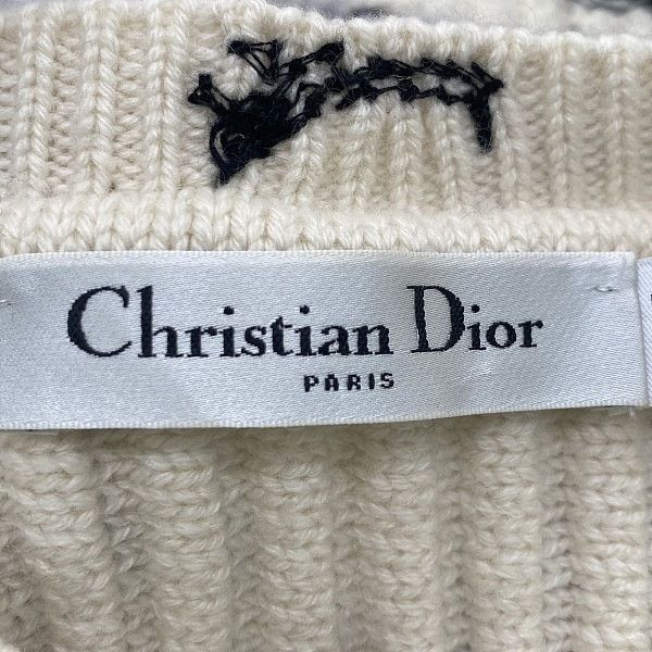 Dior Dior Embroidered Cashmere Sweater Size 38 Size S / US 4 / IT 40 - 3 Thumbnail