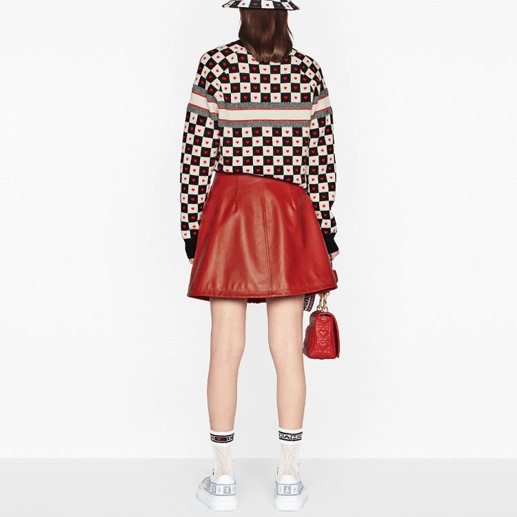 Dior Dior Heart Checkered Sweater Size FR 36 Size XS / US 0-2 / IT 36-38 - 8 Thumbnail