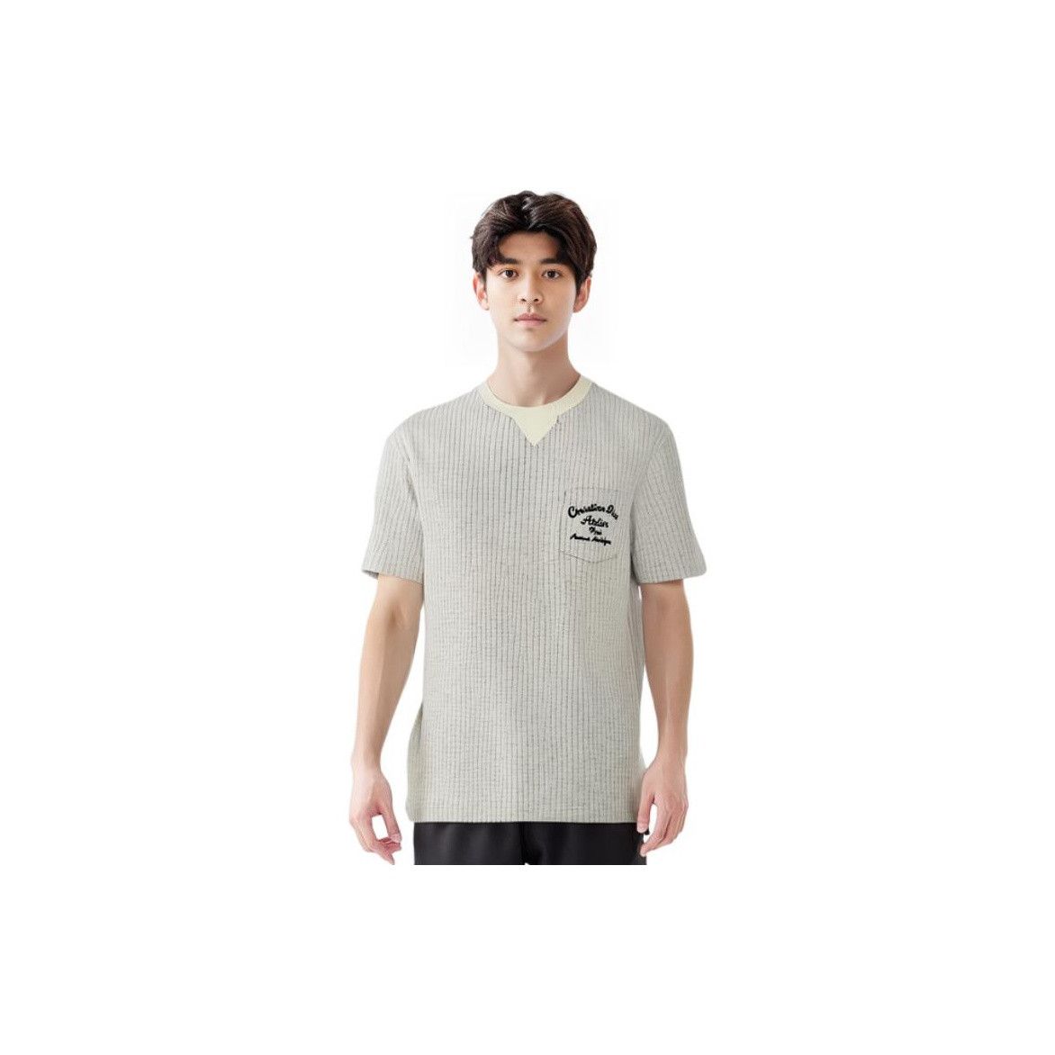 Dior Dior Striped Logo T-Shirt Size M Size US M / EU 48-50 / 2 - 8 Thumbnail