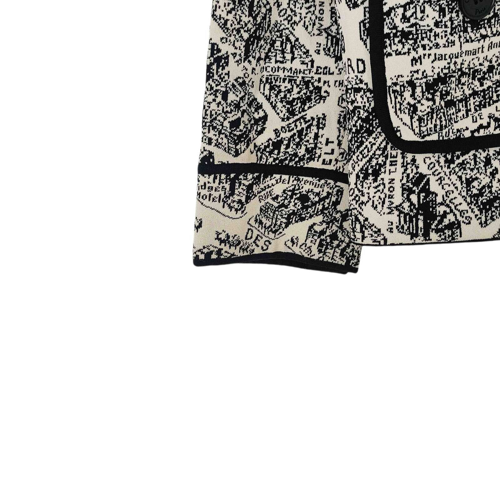 Dior Dior Plan de Paris Print Jacket Size 36 Size XS / US 0-2 / IT 36-38 - 6 Thumbnail