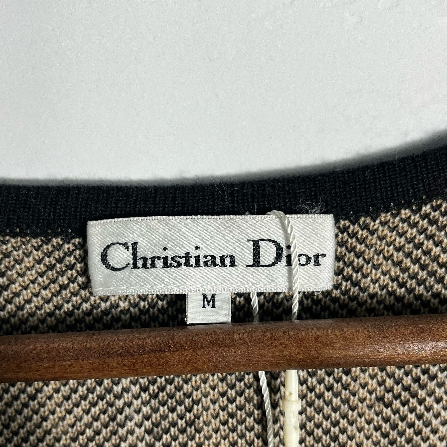 Dior Christian Dior Striped Knit Cardigan Size M Size US M / EU 48-50 / 2 - 3 Thumbnail