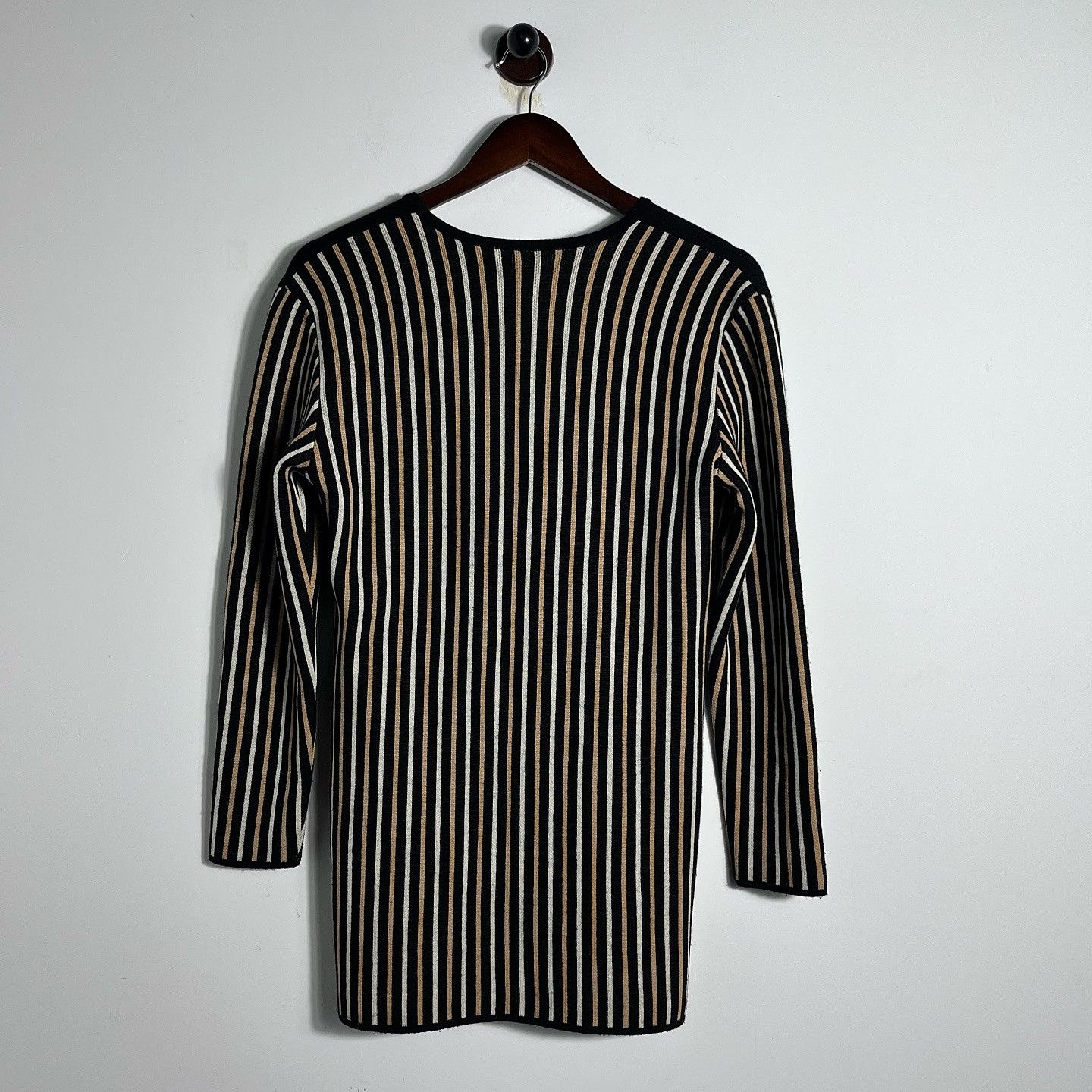 Dior Christian Dior Striped Knit Cardigan Size M Size US M / EU 48-50 / 2 - 2 Thumbnail